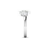 Ivana Jewels Ring Minimalist Pear Diamond Engagement Ring