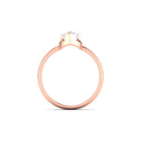 Ivana Jewels Ring Minimalist Pear Diamond Engagement Ring