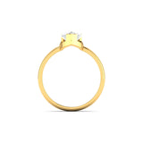 Ivana Jewels Ring Minimalist Pear Diamond Engagement Ring