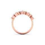 Ivana Jewels Rings 0.89 Cts Marquise-Cut Diamond Eternity Ring