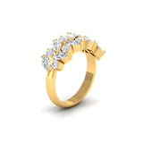 Ivana Jewels Rings 0.89 Cts Marquise-Cut Diamond Eternity Ring
