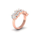 Ivana Jewels Rings 0.89 Cts Marquise-Cut Diamond Eternity Ring