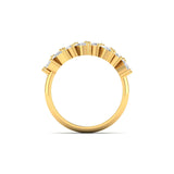 Ivana Jewels Rings 0.89 Cts Marquise-Cut Diamond Eternity Ring