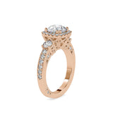 Ivana Jewels Rings 1.75 Carat Round Solitaire Diamond Verragio Insignia Engagement Ring
