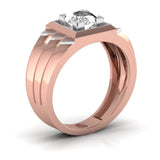 Ivana Jewels Rings 1 Carat Majestic Square Solitaire Ring