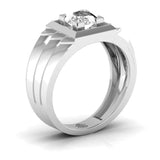 Ivana Jewels Rings 1 Carat Majestic Square Solitaire Ring