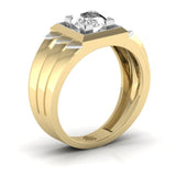 Ivana Jewels Rings 1 Carat Majestic Square Solitaire Ring