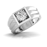 Ivana Jewels Rings 1 Carat Majestic Square Solitaire Ring