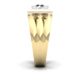 Ivana Jewels Rings 1 Carat Majestic Square Solitaire Ring