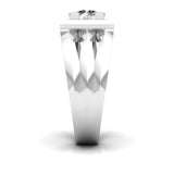 Ivana Jewels Rings 1 Carat Majestic Square Solitaire Ring