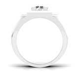 Ivana Jewels Rings 1 Carat Majestic Square Solitaire Ring
