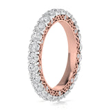 Ivana Jewels Rings 2.25 Carats Round Cut Eternity Ring