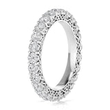 Ivana Jewels Rings 2.25 Carats Round Cut Eternity Ring