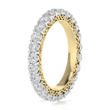 Ivana Jewels Rings 2.25 Carats Round Cut Eternity Ring