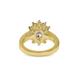 Ivana Jewels Rings 2.5 Carat Emma Oval Solitaire Lab Grown Diamond Engagement Ring