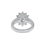 Ivana Jewels Rings 2.5 Carat Emma Oval Solitaire Lab Grown Diamond Engagement Ring