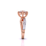 Ivana Jewels Rings 2 Carat Round Cut Diamond Centre Solitaire Ring