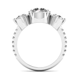 Ivana Jewels Rings 2 Carat Three Stone Classic Ring