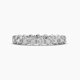 Ivana Jewels Rings 3.2 Carat SQUARE CUSHION Shape Diamond Band Ring