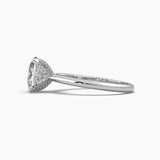 Ivana Jewels Rings 3.25 Carat Cushion Fancy Shape Solitaire Diamond Ring