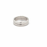 Ivana Jewels Rings 70 Pointer Centre Round Solitaire Diamond With Side Round Diamonds Channel Setting Ring & Band