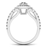 Ivana Jewels Rings 80 Pointers Round Step Diamond Ring