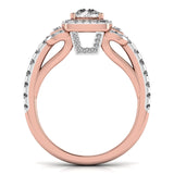 Ivana Jewels Rings 80 Pointers Round Step Diamond Ring