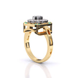 Ivana Jewels Rings Azure Embrace Ring