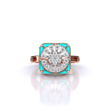 Ivana Jewels Rings Azure Embrace Ring