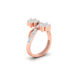 Ivana Jewels Rings Bridal Diamond Floral Cluster Ring