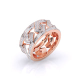 Ivana Jewels Rings Brilliant Round Cut Diamond Universal Ring