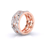Ivana Jewels Rings Brilliant Round Cut Diamond Universal Ring