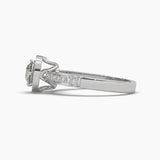 Ivana Jewels Rings Casual Chic Solitaire Round Diamond Ring