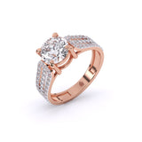 Ivana Jewels Rings Classic Solitaire Diamond Ring