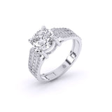 Ivana Jewels Rings Classic Solitaire Diamond Ring