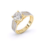 Ivana Jewels Rings Classic Solitaire Diamond Ring