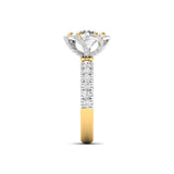 Ivana Jewels Rings Diamond Halo Engagement Ring