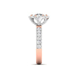 Ivana Jewels Rings Diamond Halo Engagement Ring