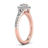 Ivana Jewels Rings Double Halo Dream Engagement Ring