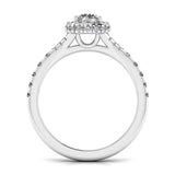 Ivana Jewels Rings Double Halo Dream Engagement Ring