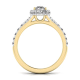 Ivana Jewels Rings Double Halo Dream Engagement Ring
