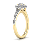 Ivana Jewels Rings Double Halo Dream Engagement Ring