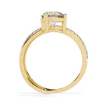 Ivana Jewels Rings Engagement Ring and Wedding Band Set