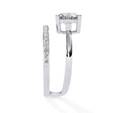 Ivana Jewels Rings Engagement Ring and Wedding Band Set