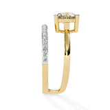 Ivana Jewels Rings Engagement Ring and Wedding Band Set