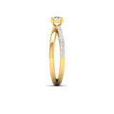 Ivana Jewels Rings Engagement Ring with Brilliant-Cut Solitaire Diamond