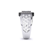 Ivana Jewels Rings Fancy Baguette & Round Shape Diamonds Ring