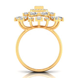 Ivana Jewels Rings Floret Diamond Halo Ring