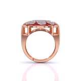 Ivana Jewels Rings Gold & Diamond Traditional Cocktail Ring