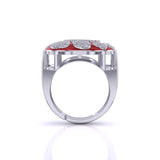 Ivana Jewels Rings Gold & Diamond Traditional Cocktail Ring
